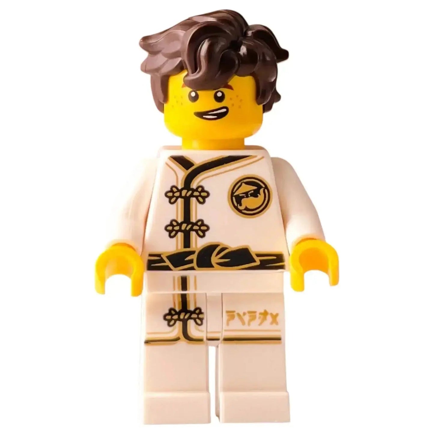 LEGO Star Wars Minifigur Jay Weisser Wu-Cru Trainings-Gi - njo0348