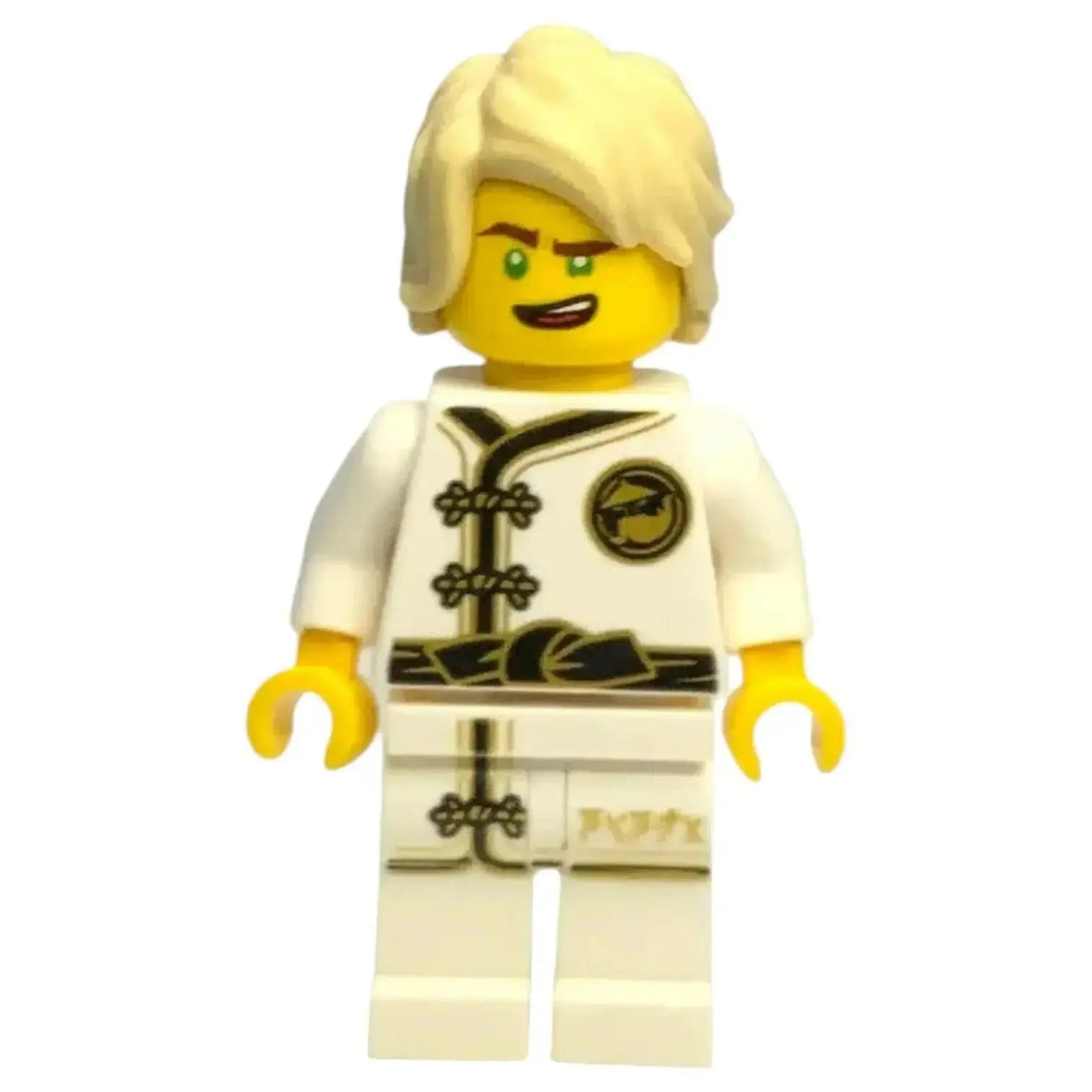 LEGO Ninjago Minifigur Lloyd Weisser Wu-Cru Trainings-Gi - njo0347