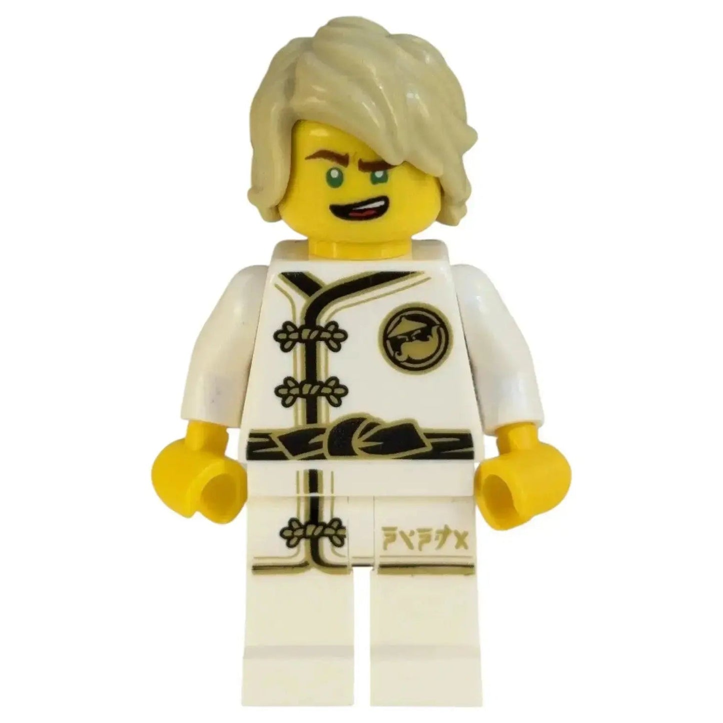 LEGO Ninjago Minifigur Lloyd Weisser Wu-Cru Trainings-Gi - njo0347
