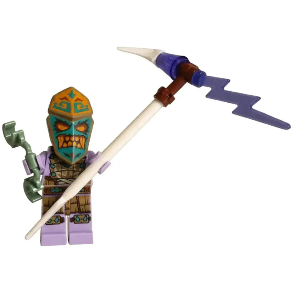 LEGO Ninjago Minifigur Thunder Keeper mit Waffen - njo0686