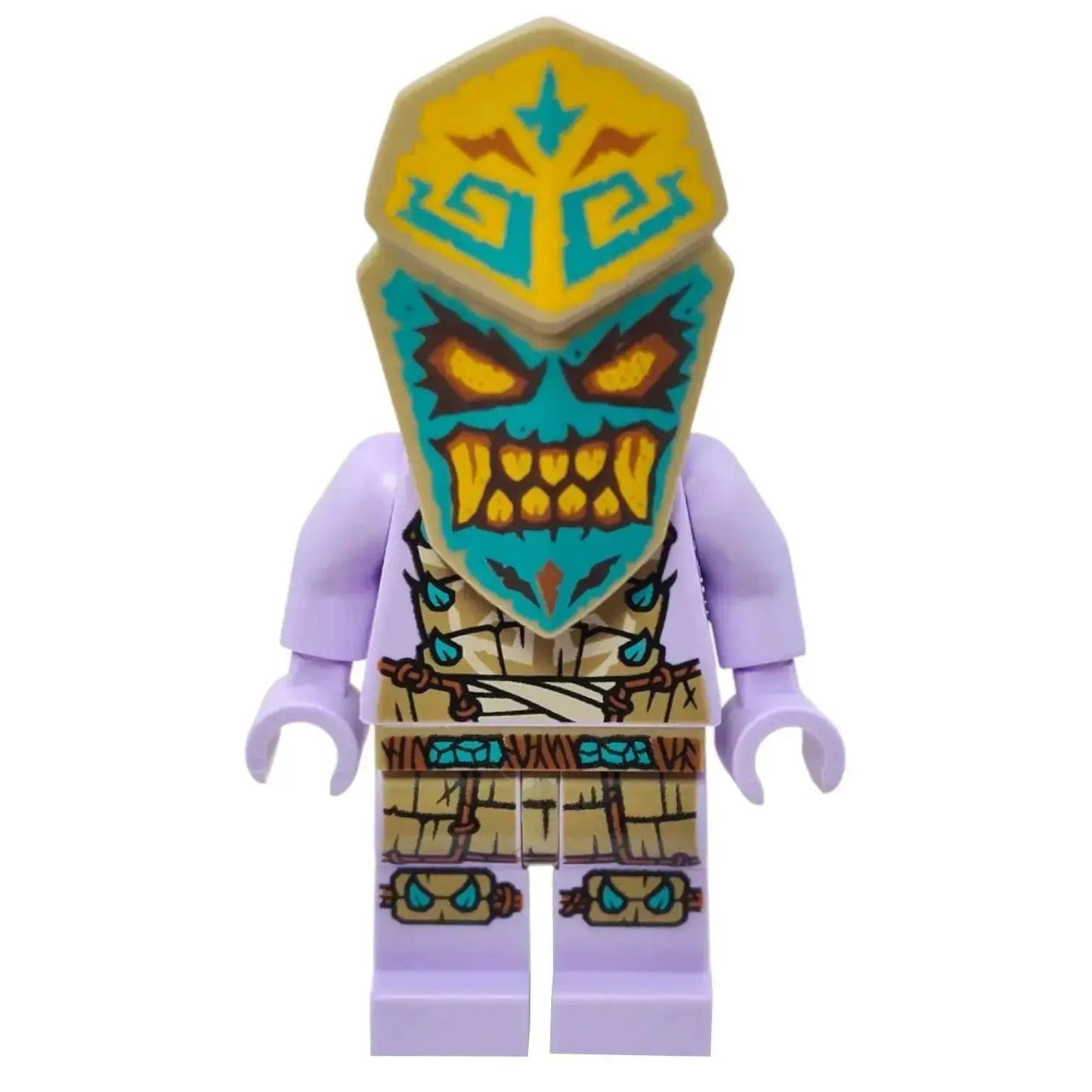 LEGO Ninjago Minifigur Thunder Keeper mit Waffen - njo0686