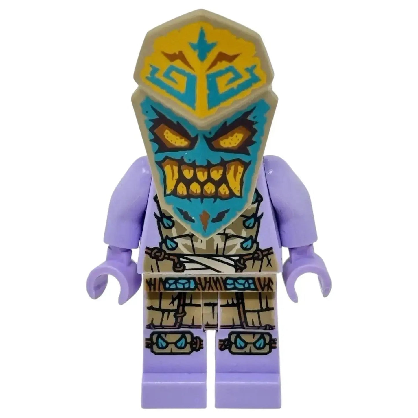 LEGO Ninjago Minifigur Thunder Keeper mit Waffen - njo0686