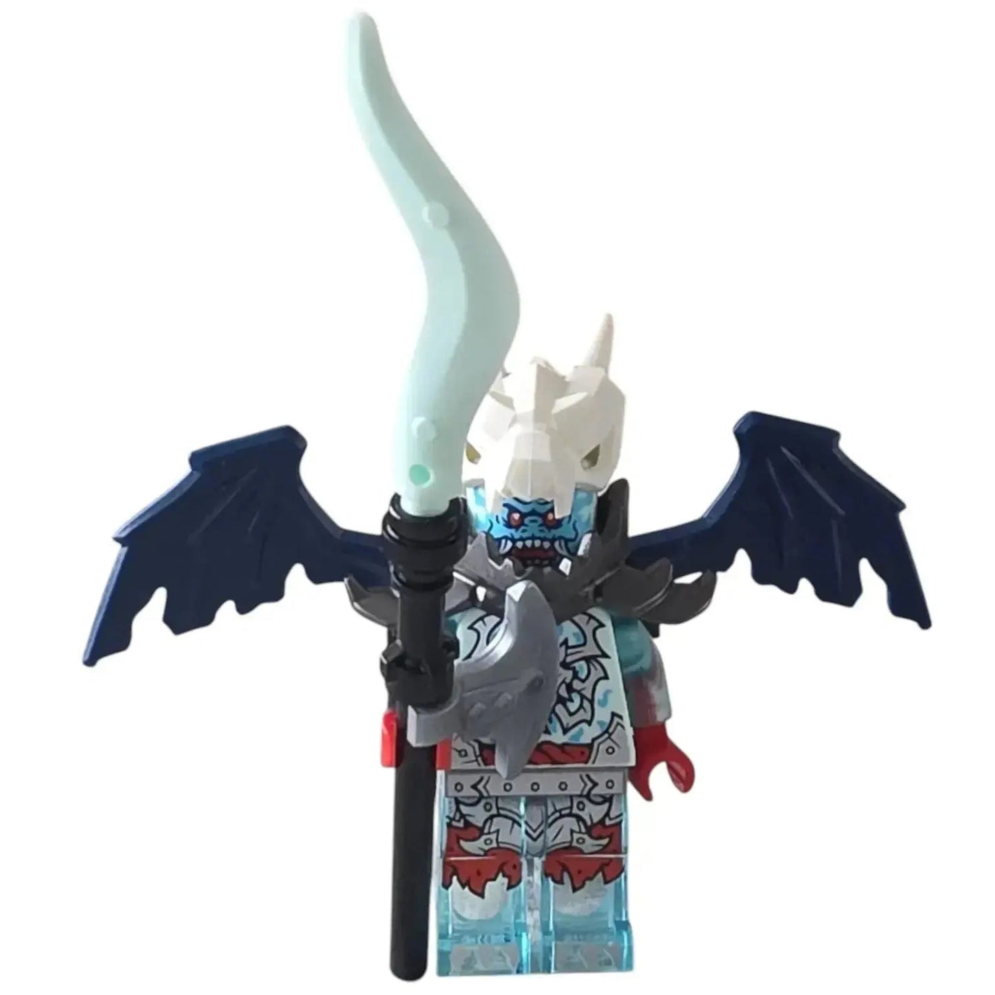 LEGO Ninjago Minifigur Tyr Spectral mit Waffe - njo0979