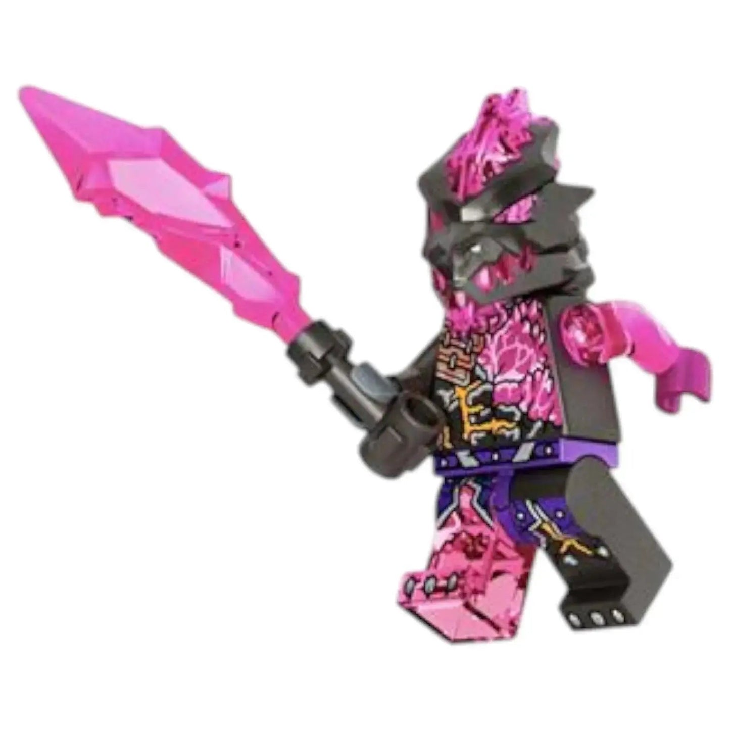 LEGO Ninjago Minifigur Vengestone Warrior mit Waffe - njo0765