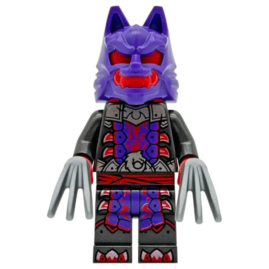 LEGO Ninjago Minifigur Wolf Mask Warrior - njo0895