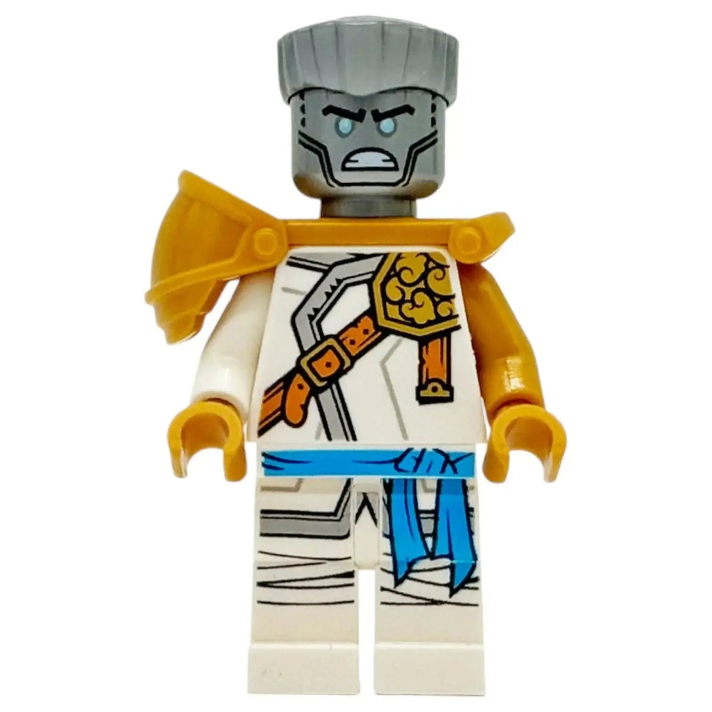 LEGO Ninjago Minifigur Zane Hero mit Waffe - njo0690