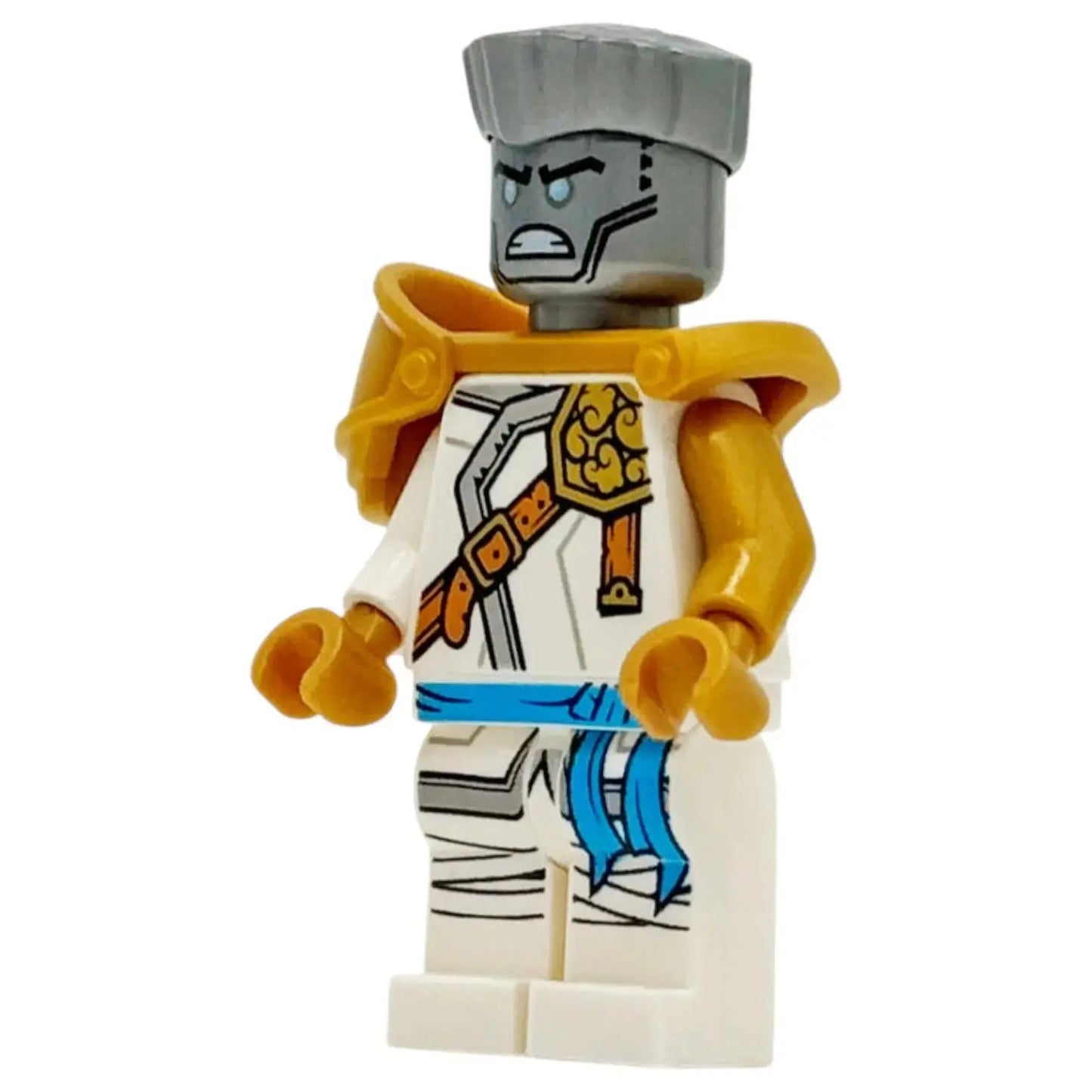 LEGO Ninjago Minifigur Zane Hero mit Waffe - njo0690
