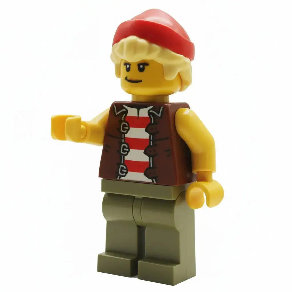 LEGO Piraten Minifigur Eigenkreation spanische Matrosin Kanonencrew