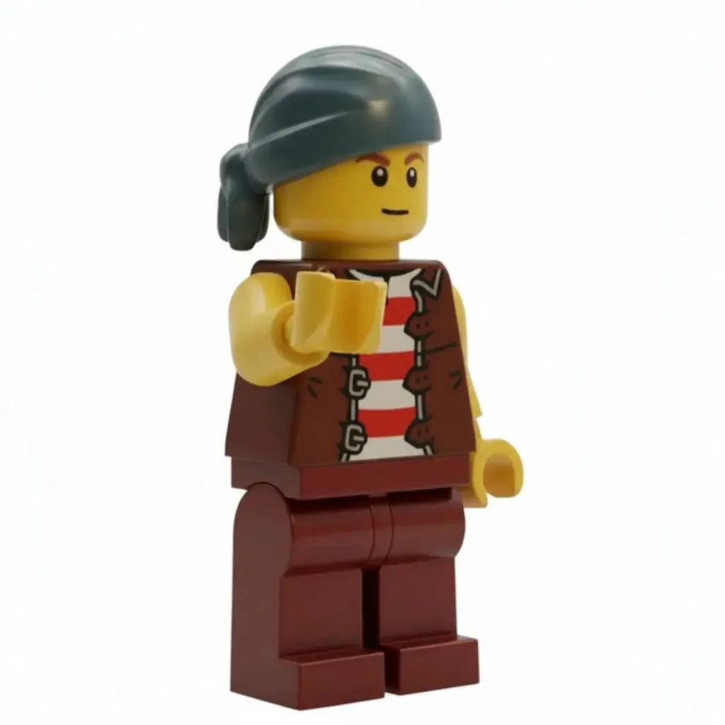 LEGO Piraten Minifigur Eigenkreation spanischer Matrose Putzfee