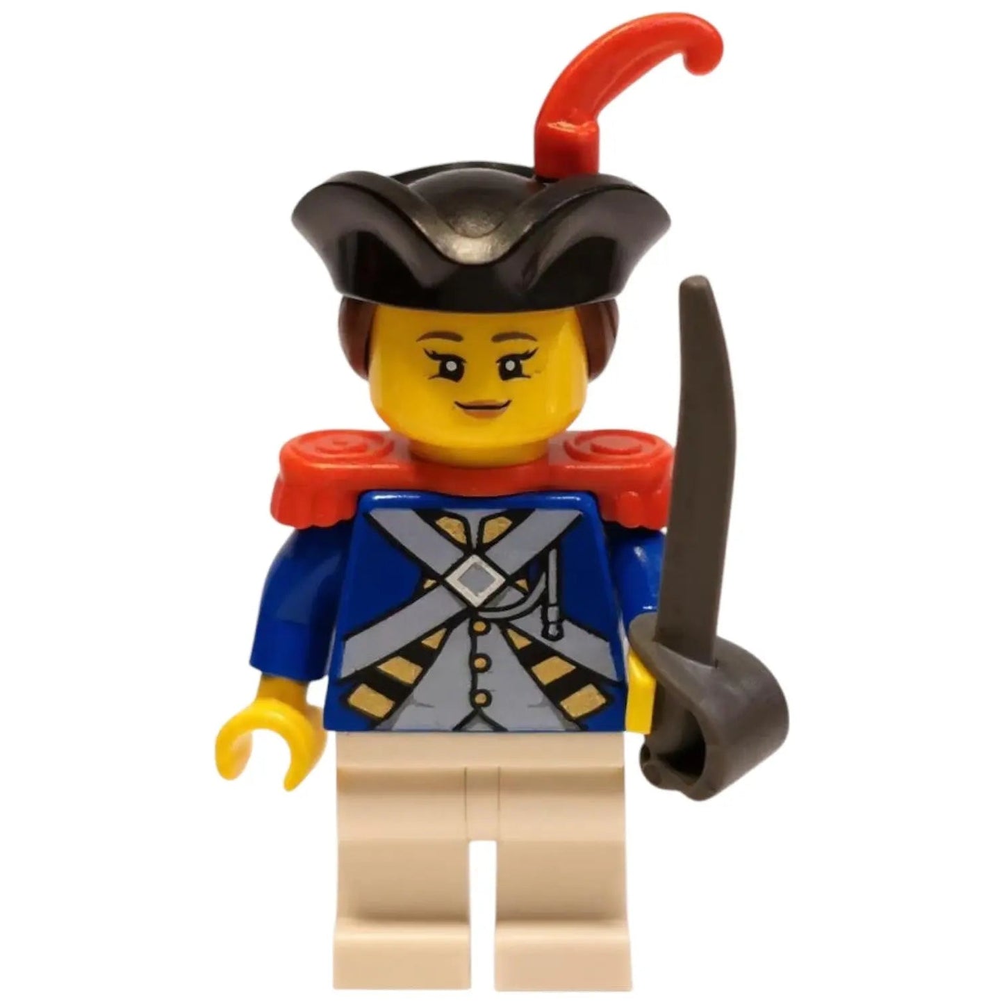 LEGO Piraten Minifigur Imperiale Offizierin  - pi188/pi194