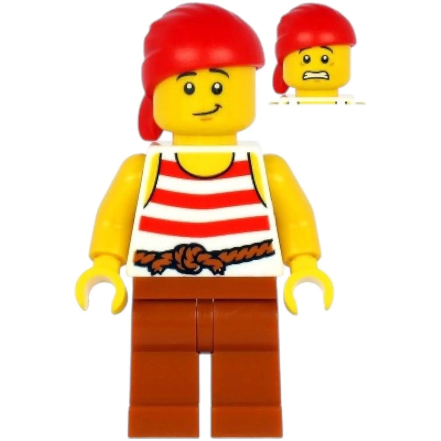 LEGO Piraten Minifigur Männlich  - pi187