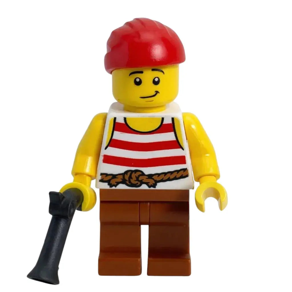 LEGO Piraten Minifigur Männlich  - pi187