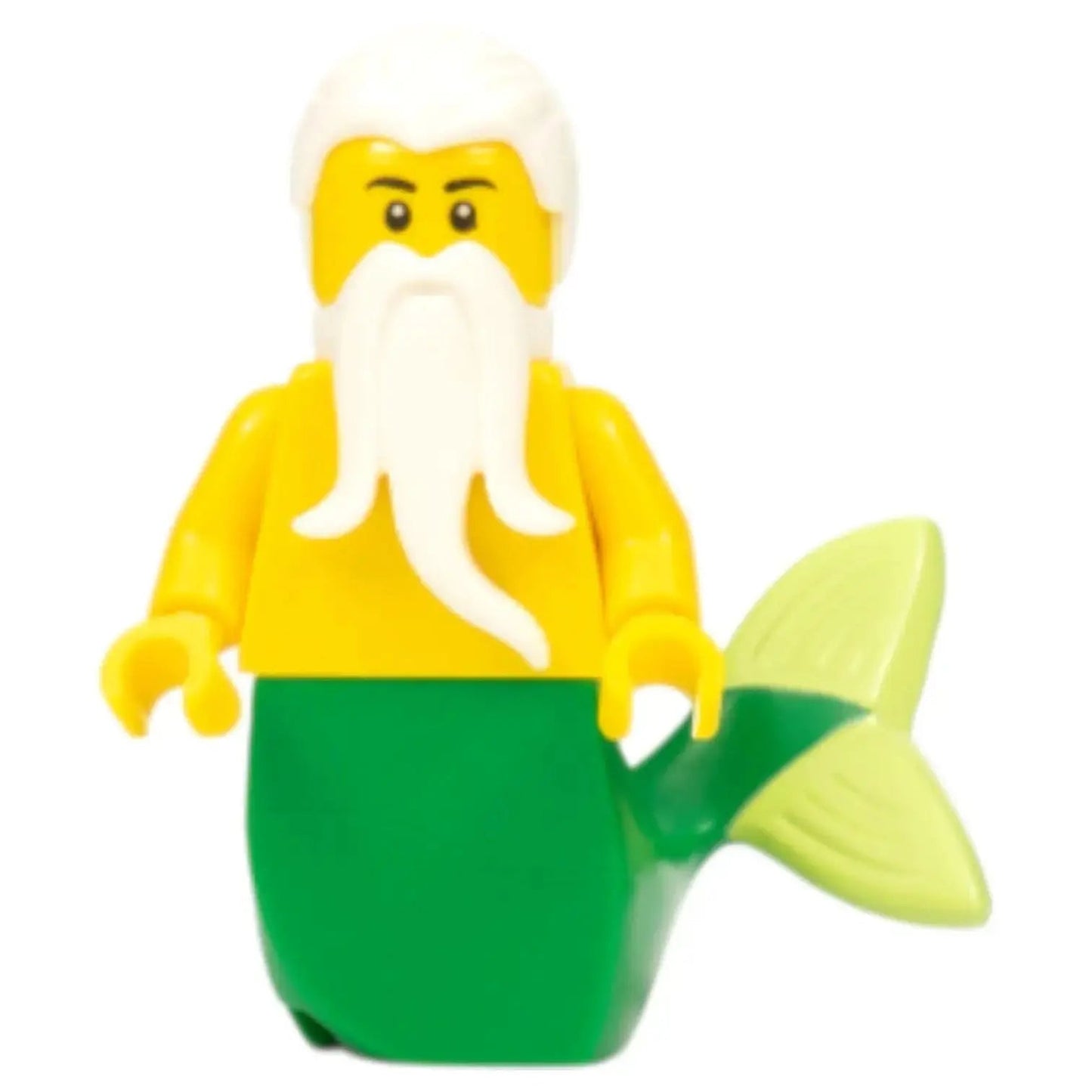 LEGO Piraten Minifigur Meerjungmann mit Dreizack - pi183