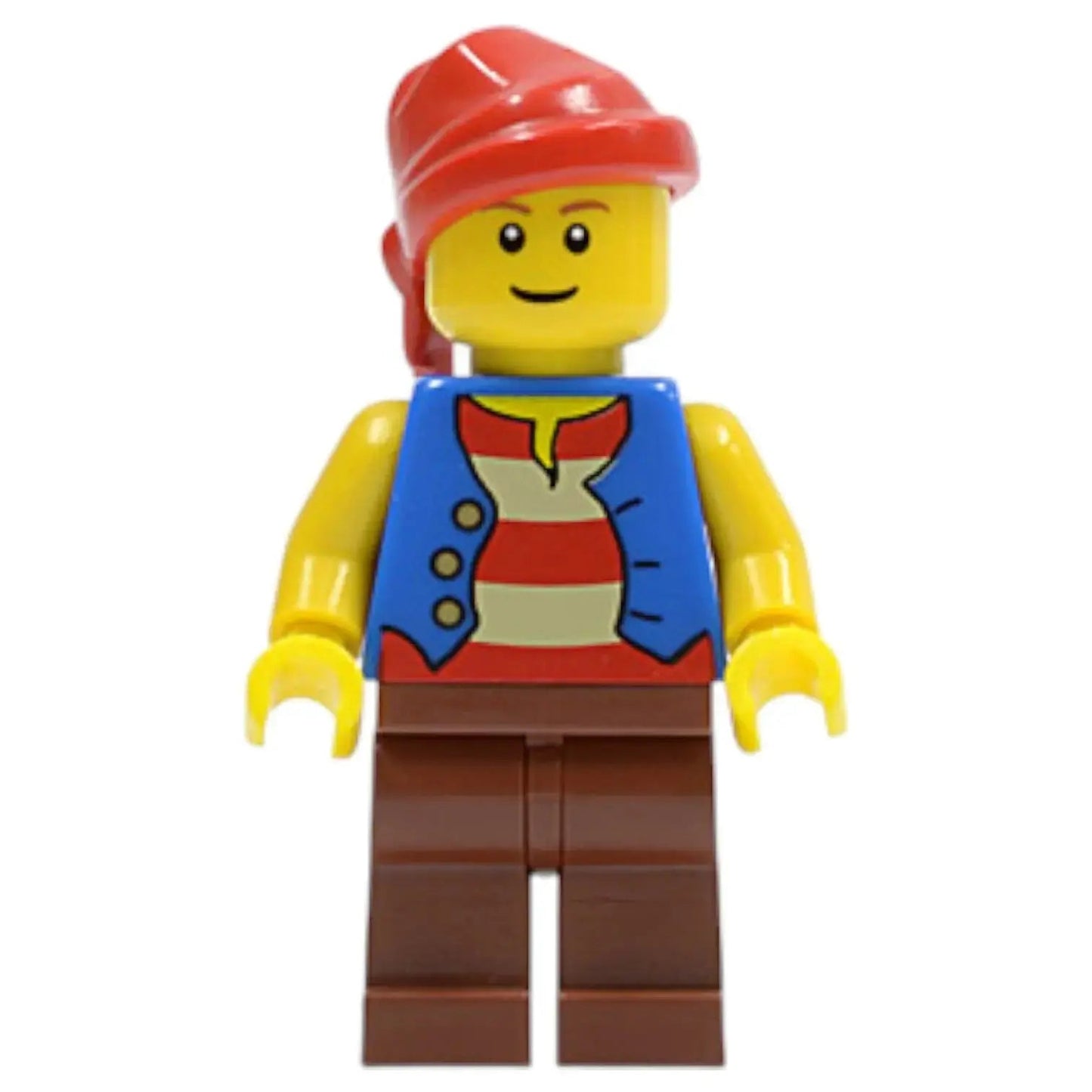 LEGO Piraten Minifigur Pirat - pi137b mit Zubehör