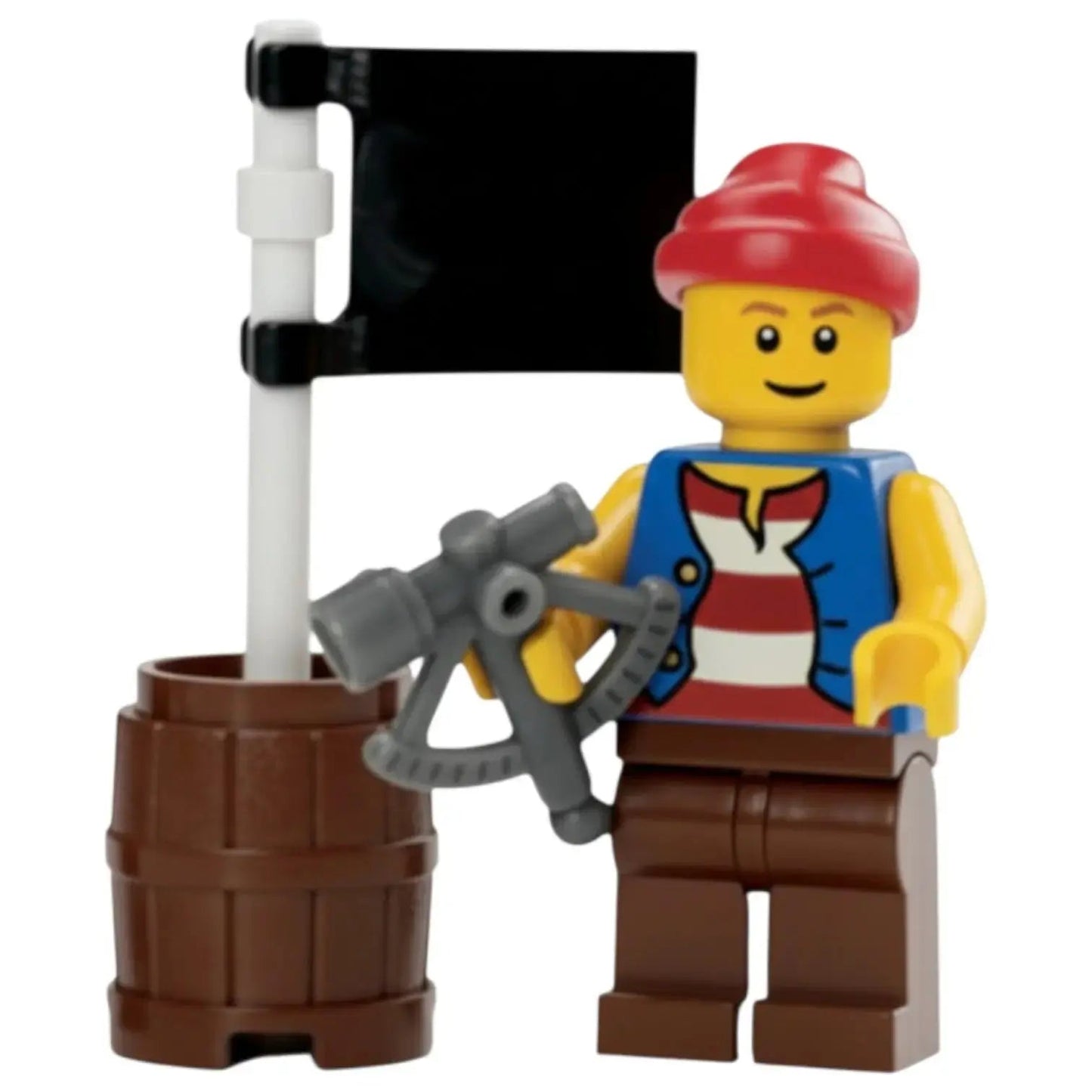LEGO Piraten Minifigur Pirat - pi137b mit Zubehör