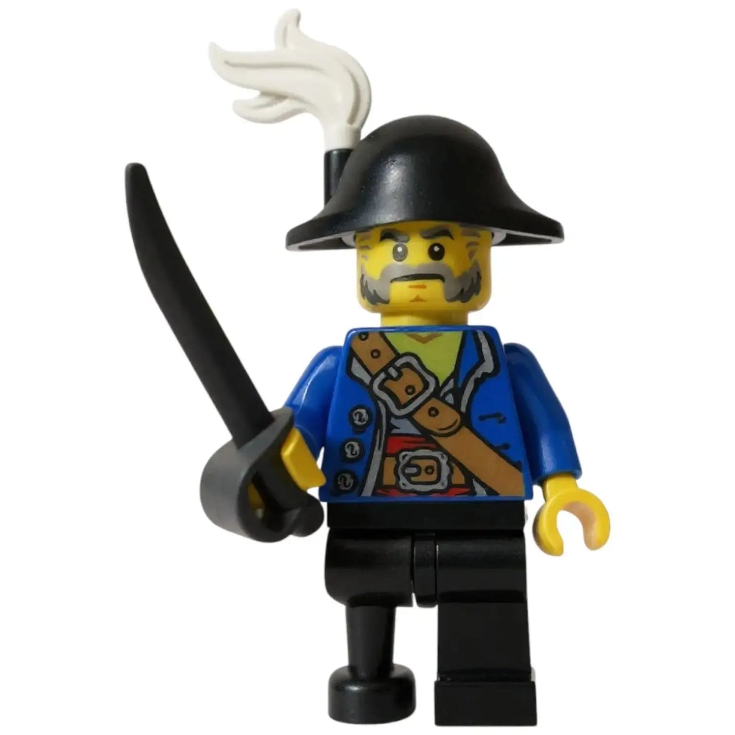 LEGO Piraten Minifigur Piraten Männlich Mutton Chops Captain - bdp143