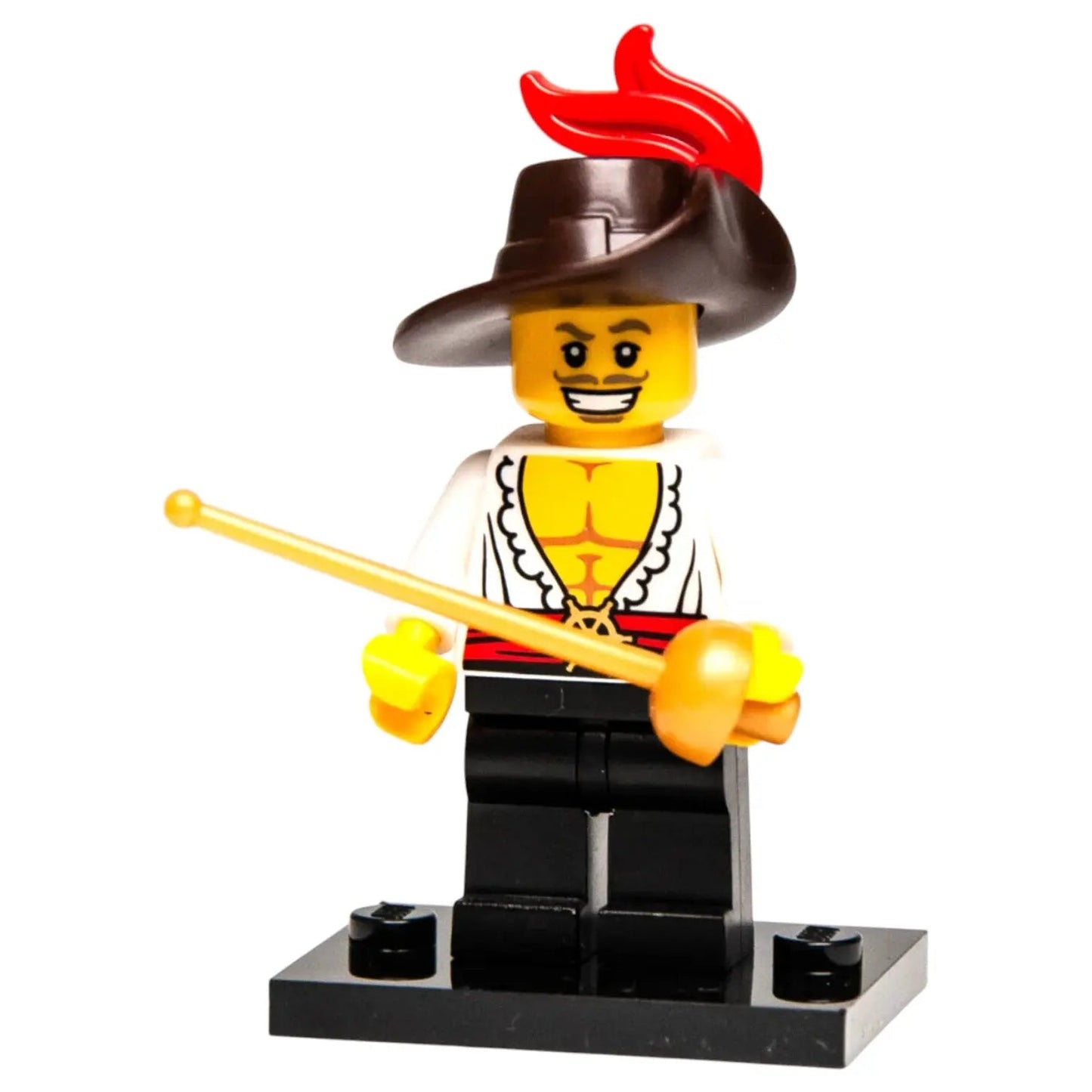 LEGO Piraten Minifigur Serie 16 Swashbuckler - col191