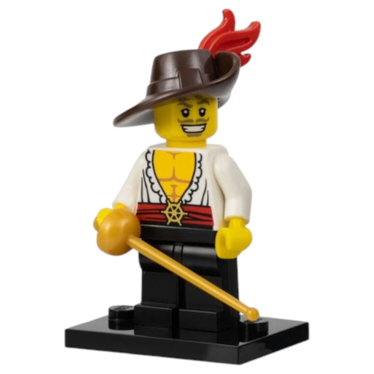 LEGO Piraten Minifigur Serie 16 Swashbuckler - col191