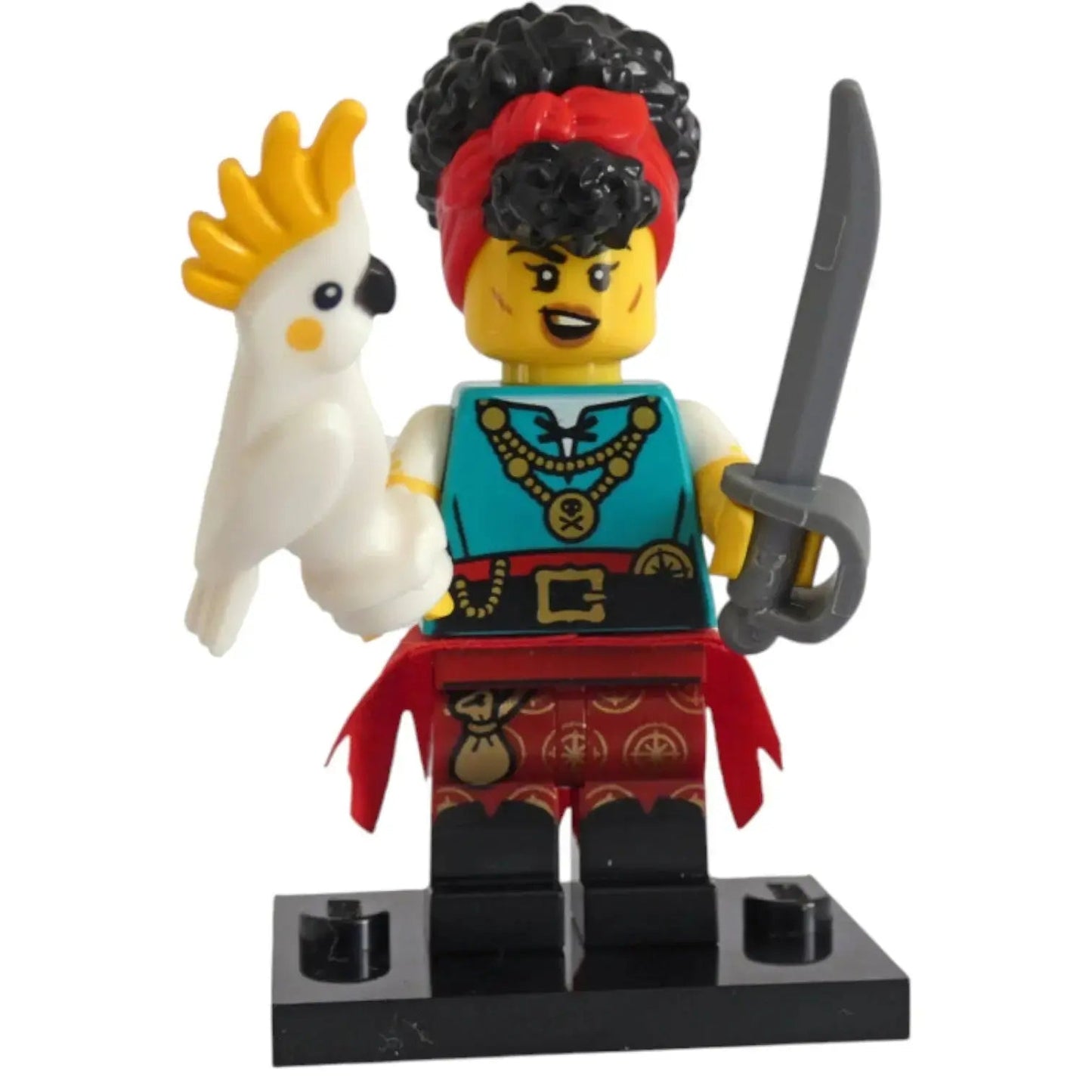 LEGO Piraten Minifigur Quartiermeister - col458