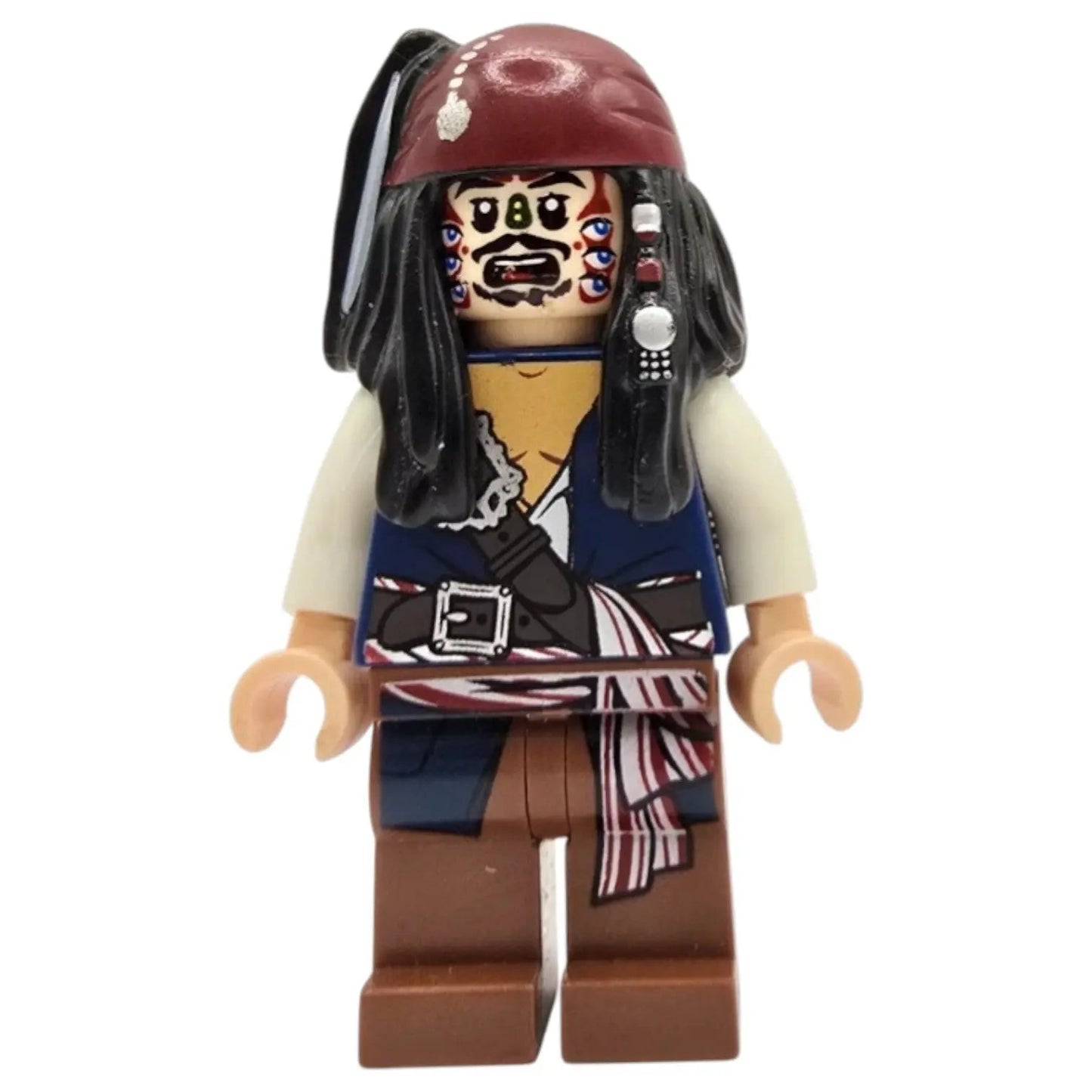 LEGO Pirates of the Caribbean Minifigur Captain Jack Sparrow Cannibal - poc010
