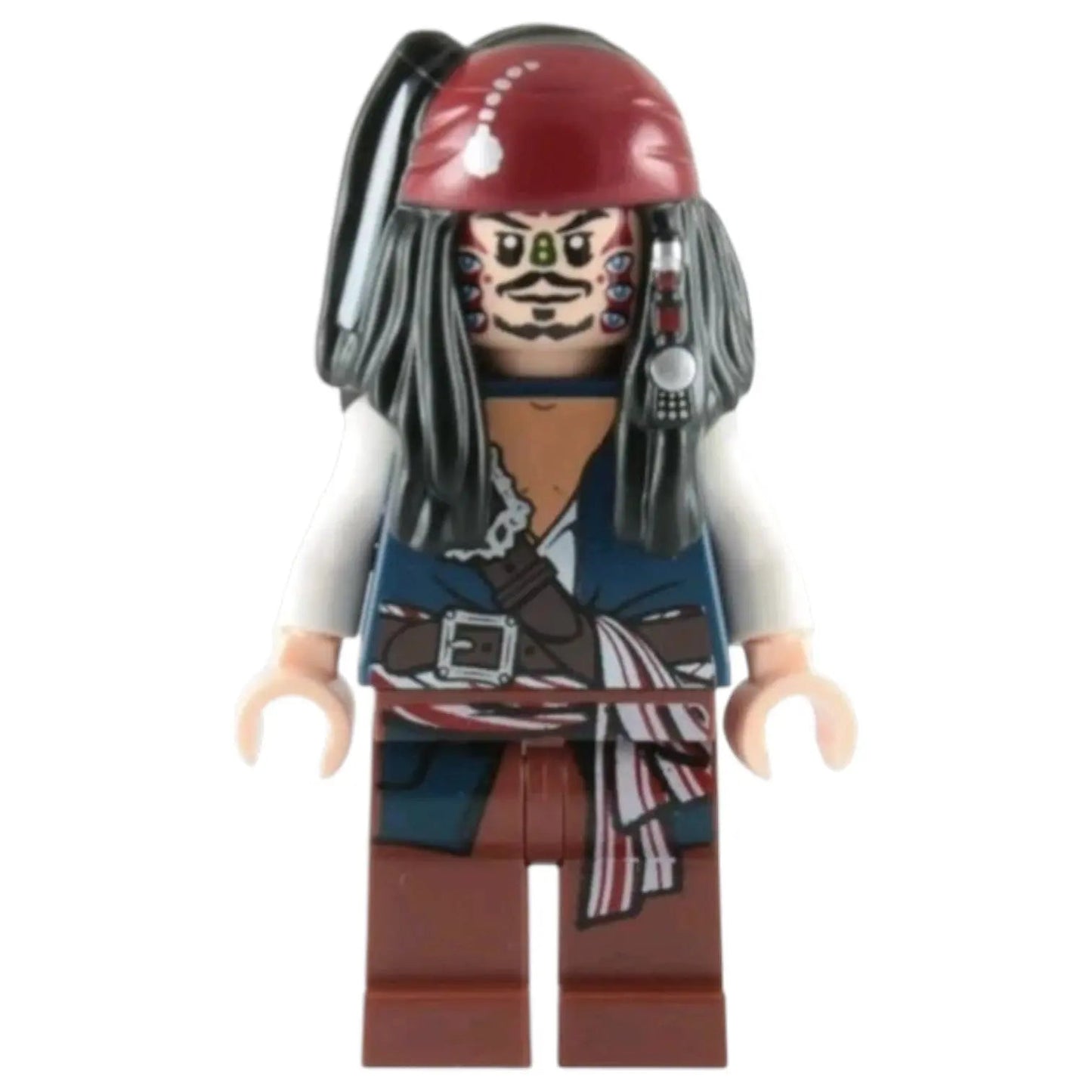LEGO Pirates of the Caribbean Minifigur Captain Jack Sparrow Cannibal - poc010