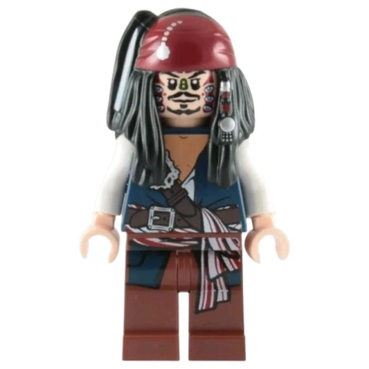 LEGO Pirates of the Caribbean Minifigur Captain Jack Sparrow Cannibal - poc010