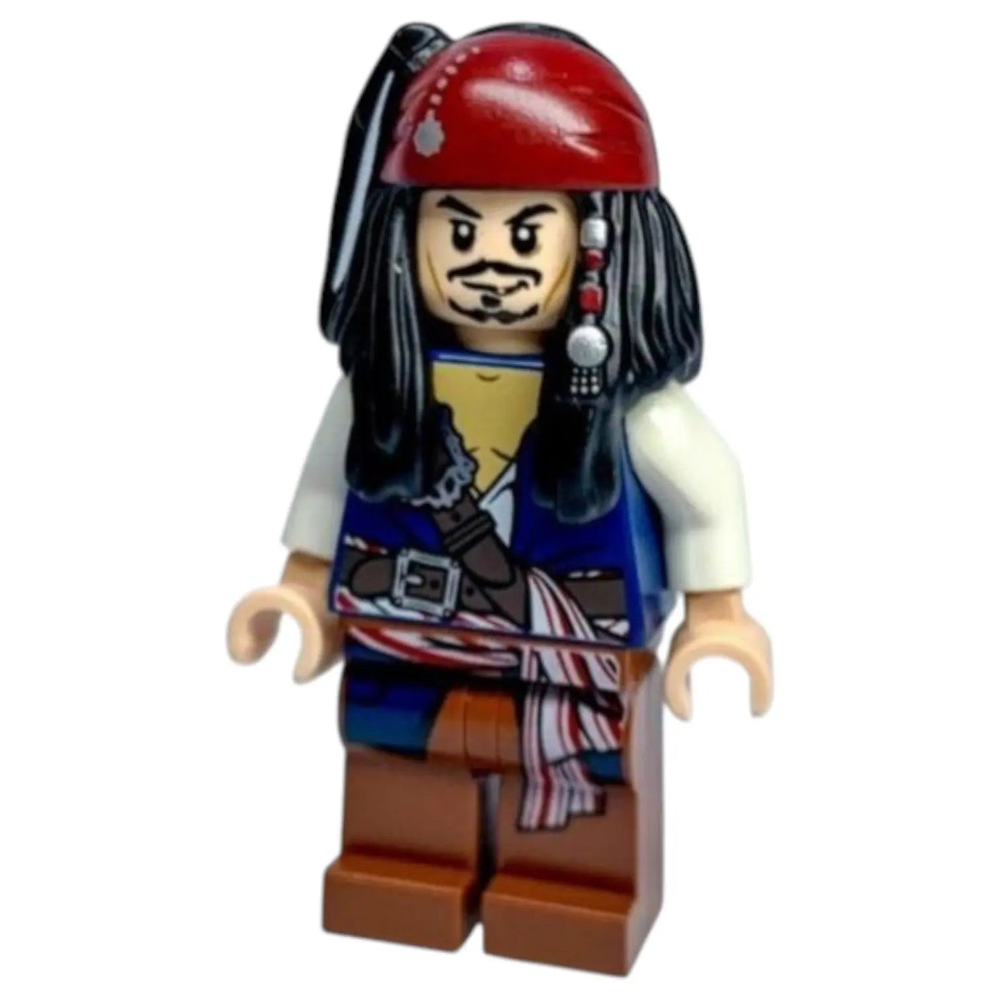 LEGO Pirates of the Caribbean Minifigur Captain Jack Sparrow - poc001