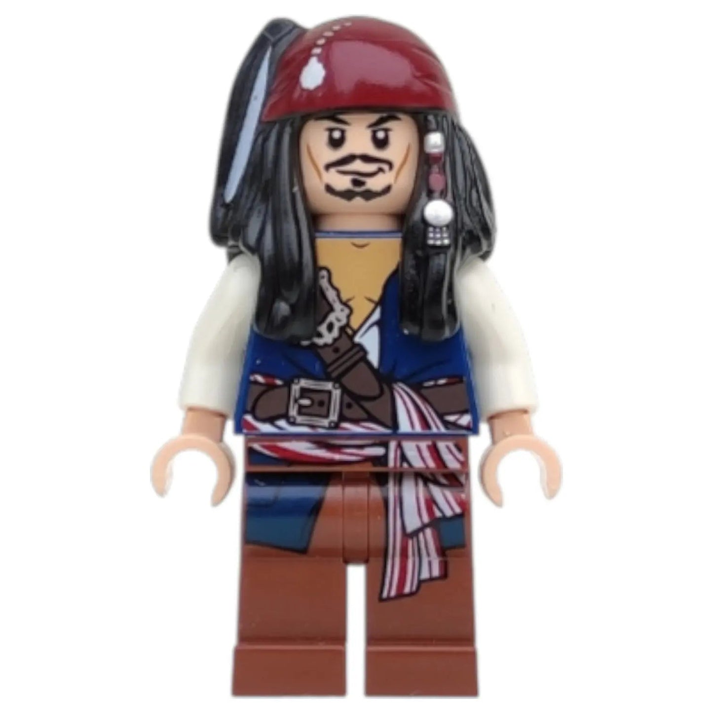 LEGO Pirates of the Caribbean Minifigur Captain Jack Sparrow - poc001