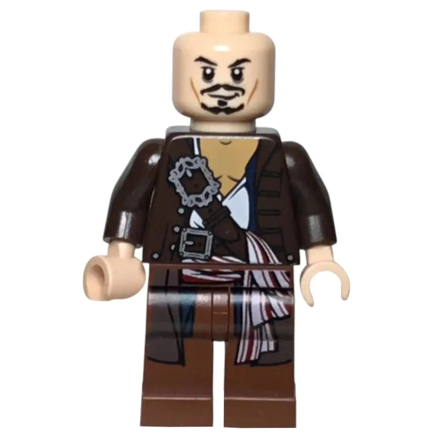 LEGO Pirates of the Caribbean Minifigur Captain Jack Sparrow - poc011