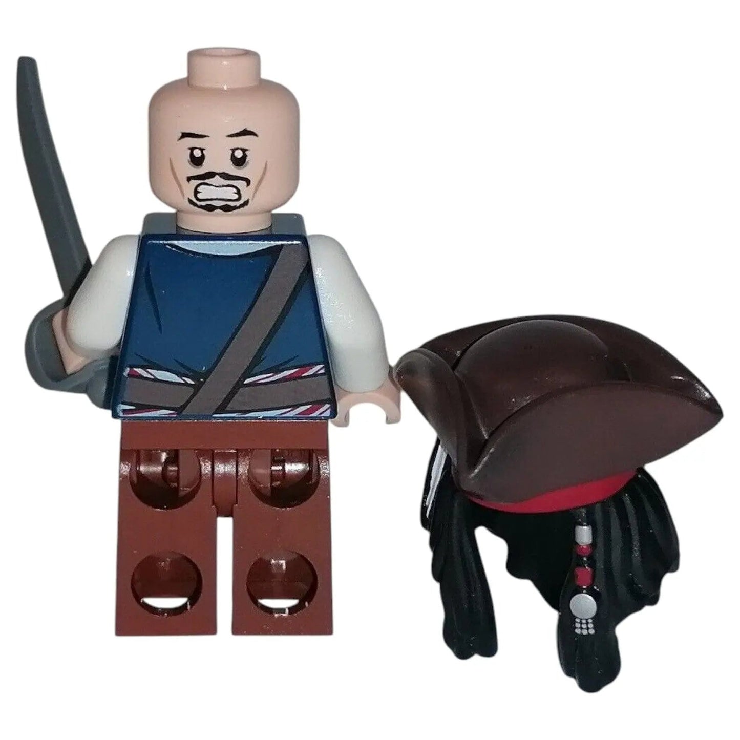 LEGO Pirates of the Caribbean Minifigur Captain Jack Sparrow - poc024