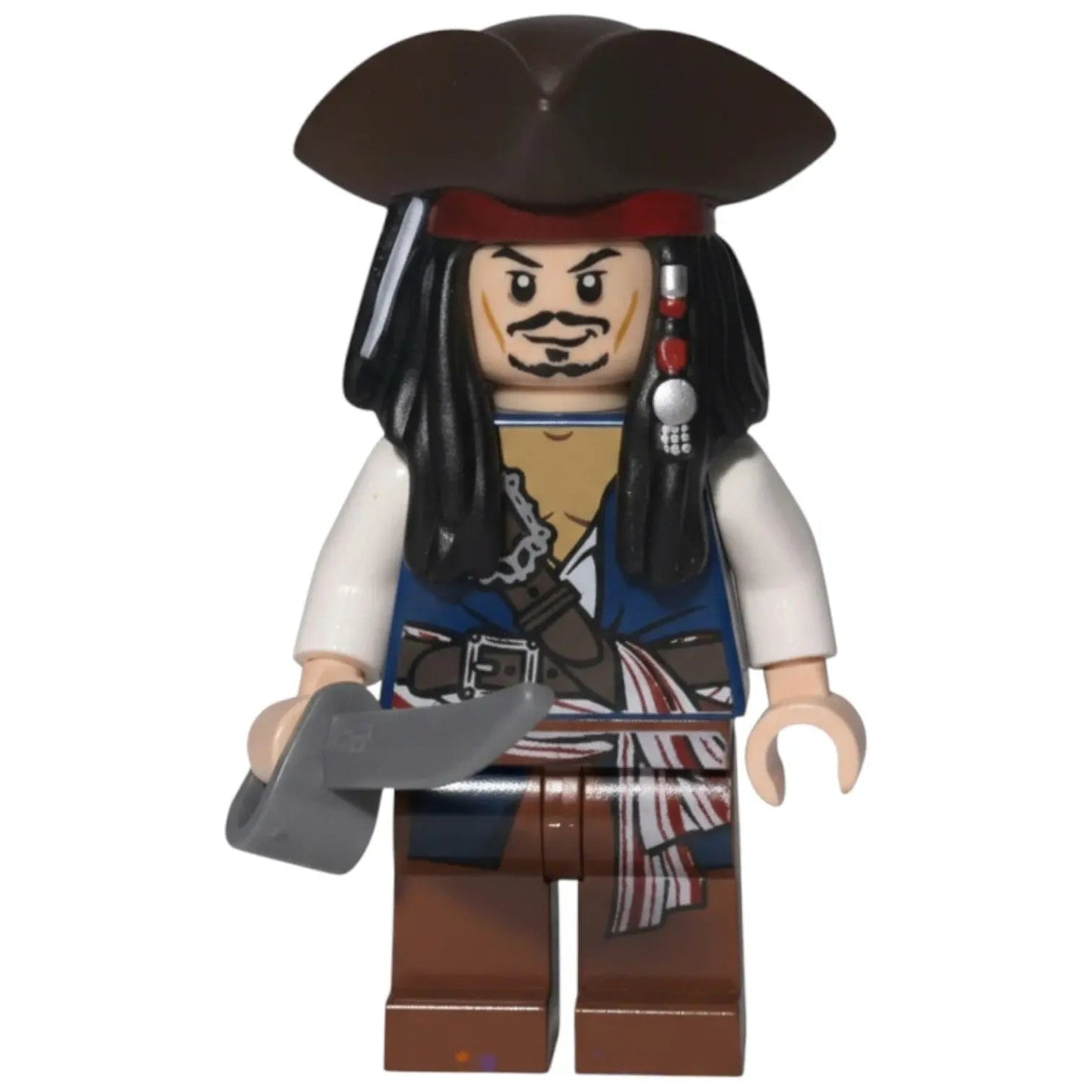 LEGO Pirates of the Caribbean Minifigur Captain Jack Sparrow - poc024