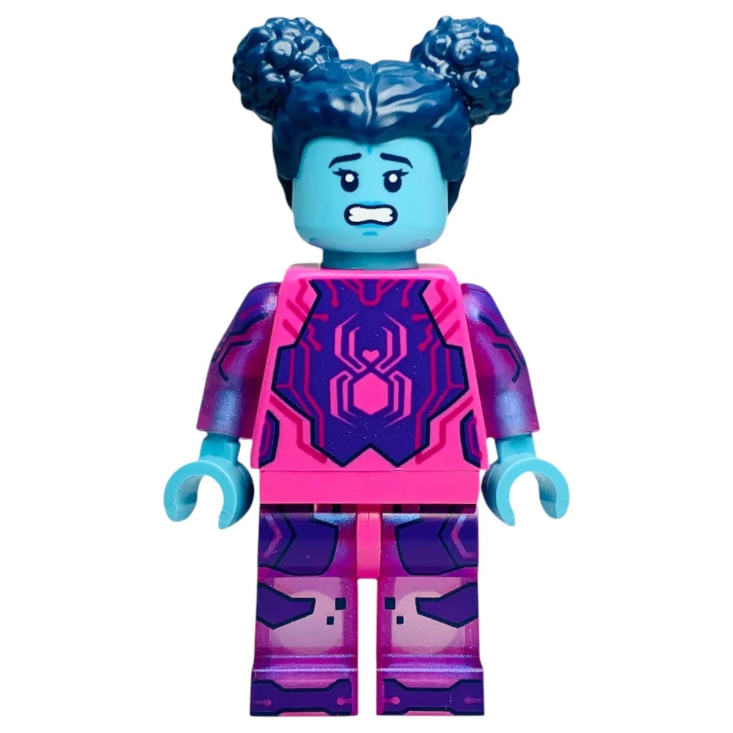LEGO Super Heroes Minifigur Margo Kess Spider-Byte - colspi09