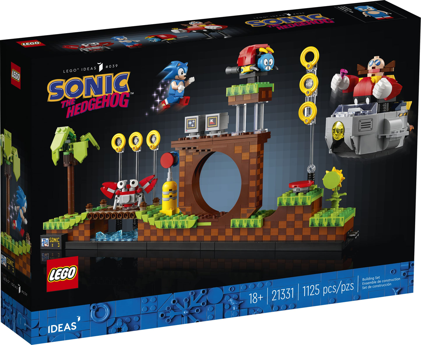 LEGO Ideas Sonic the Hedgehog Green Hill Zone 21331