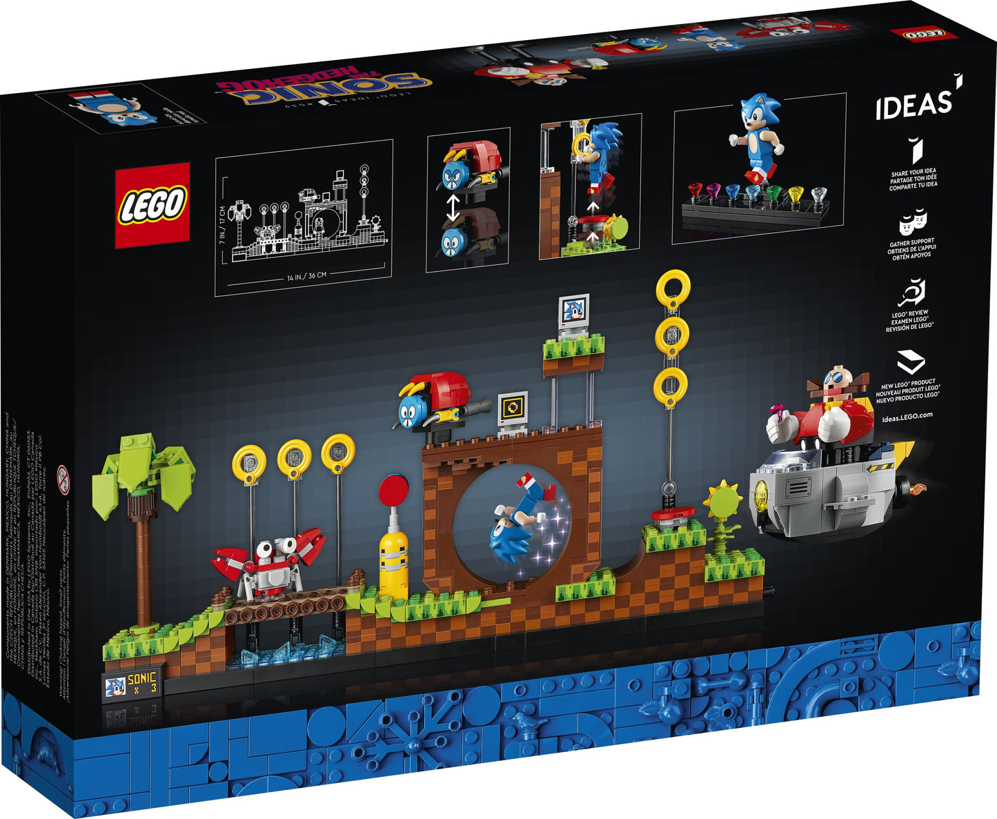 LEGO Ideas Sonic the Hedgehog Green Hill Zone 21331