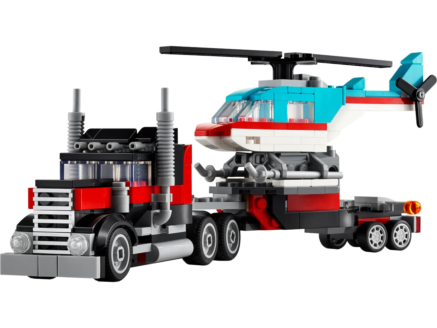 LEGO Creator Tieflader mit Hubschrauber 31146