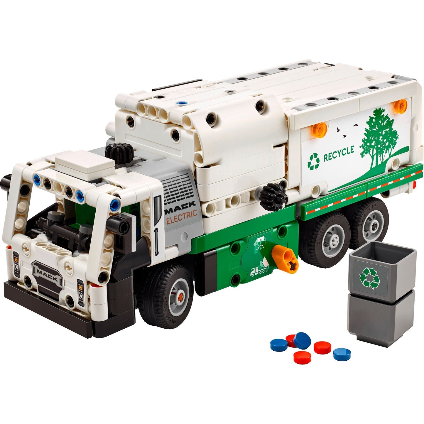 LEGO Technic  Mack LR Electric Müllwagen 42167