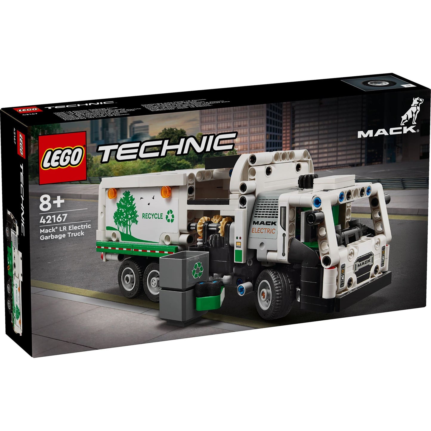 LEGO Technic  Mack LR Electric Müllwagen 42167