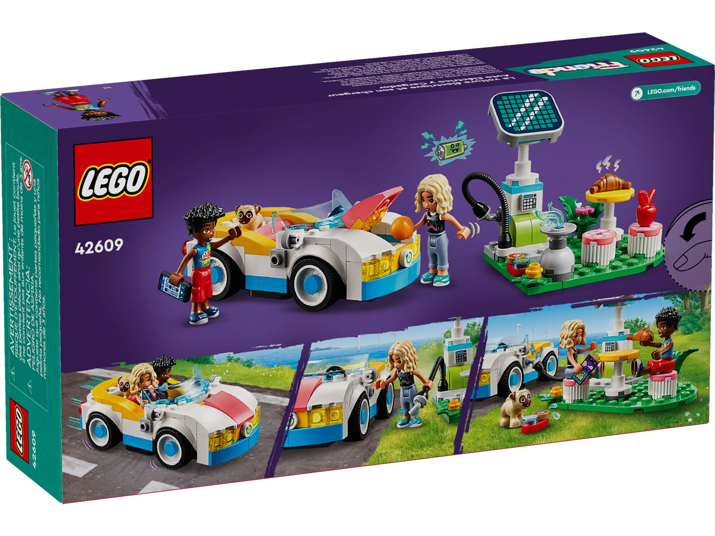 LEGO Friends E-Auto mit Ladestation 42609