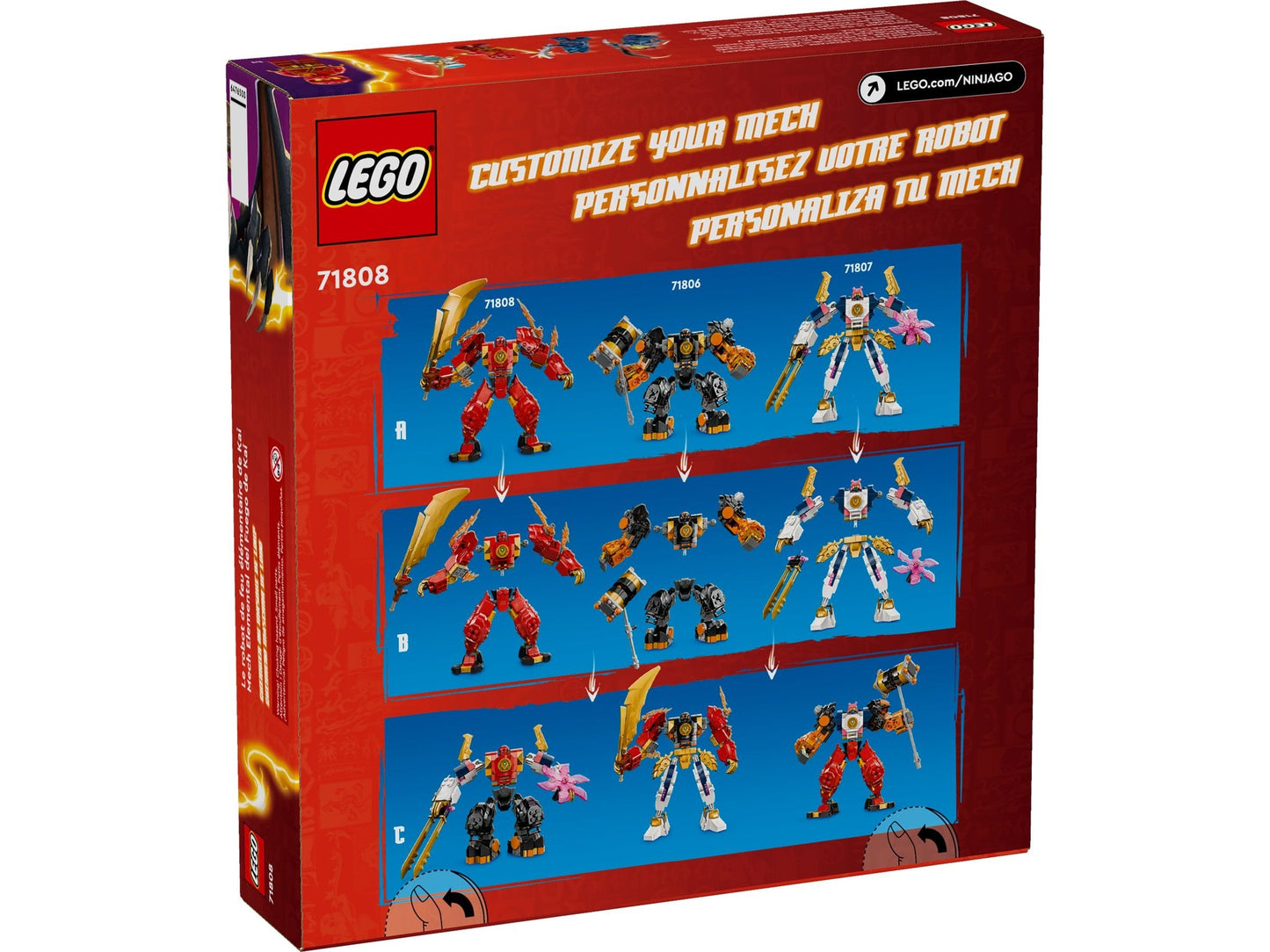 LEGO Ninjago Kais Feuermech 71808