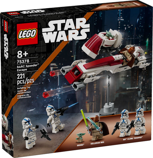 LEGO Star Wars Flucht mit dem BARC Speeder 75378