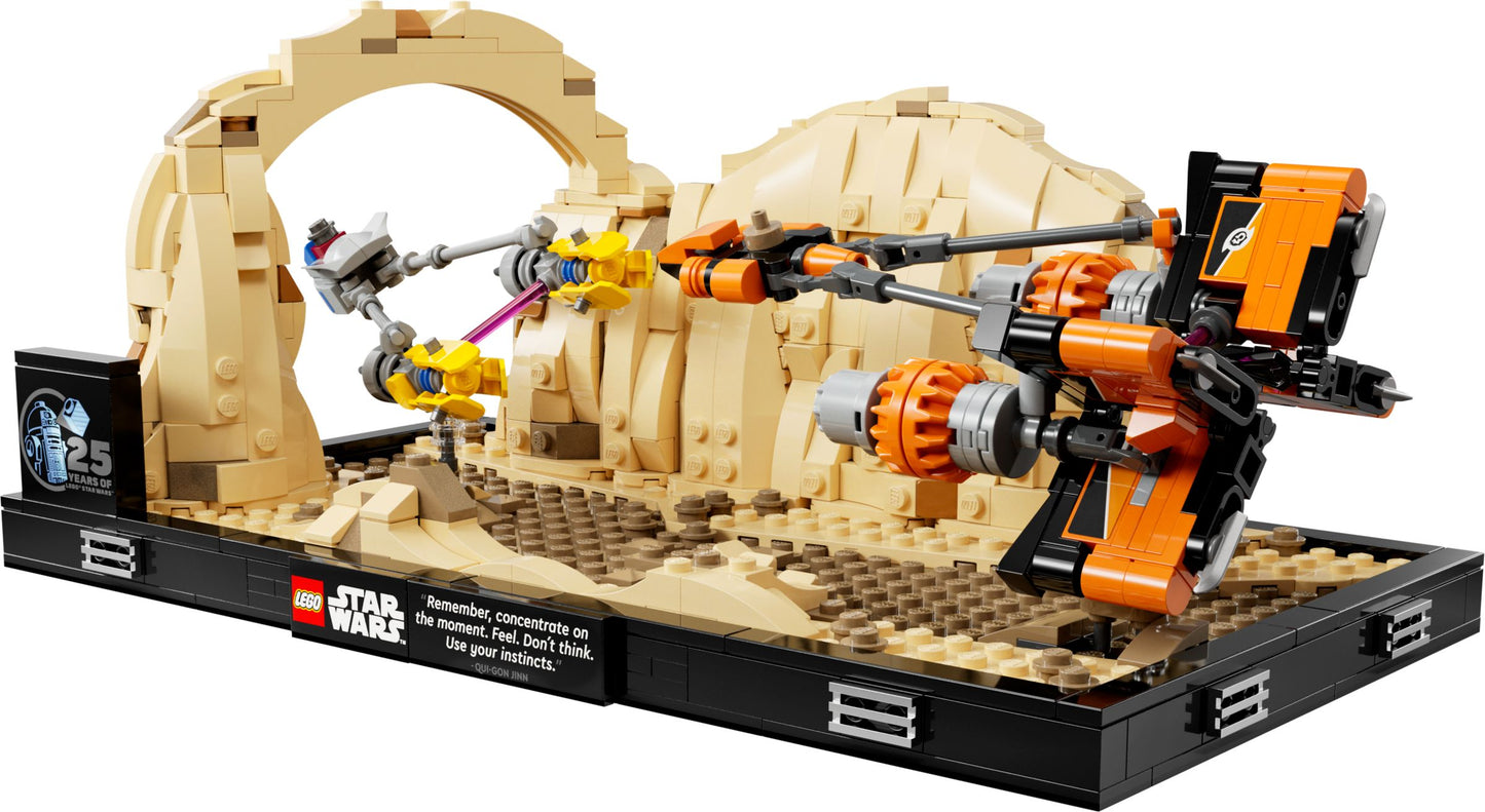 LEGO Star Wars Podrennen in Mos Espa-Diorama 75380