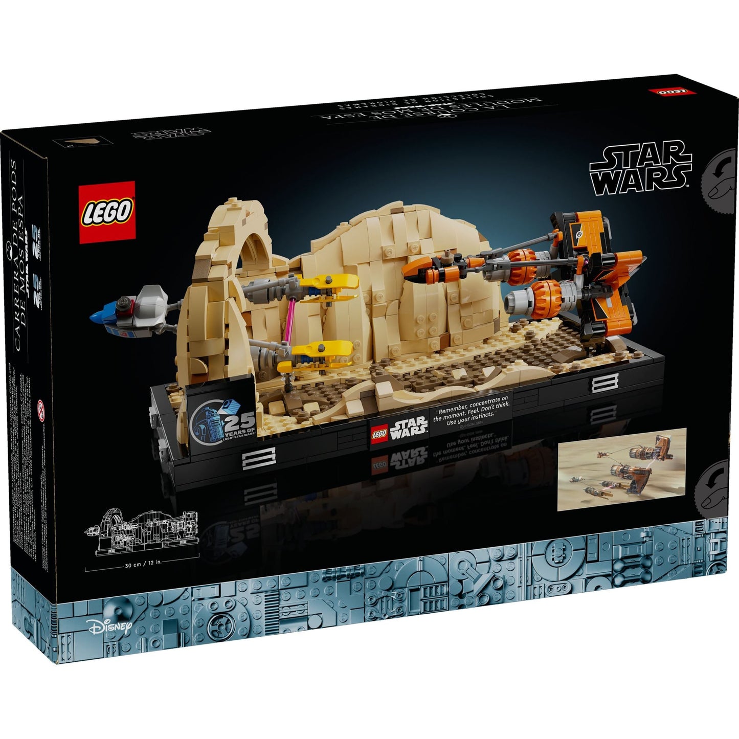LEGO Star Wars Podrennen in Mos Espa-Diorama 75380