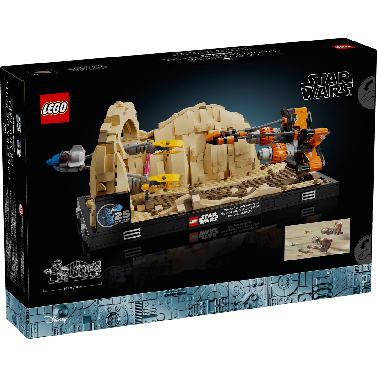 LEGO Star Wars Podrennen in Mos Espa-Diorama 75380