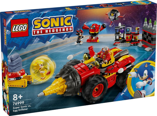 LEGO Sonic the Hedgehog Super Sonic vx Egg Drillster 76999