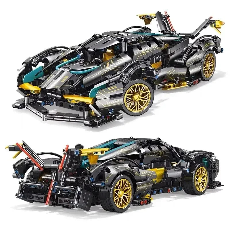 Technical 1:14 Lambo Super Speed Sport Car Building Blocks Famous Vehicle Racing Car Assemble Bricks Toys For Adult Kids Gifts