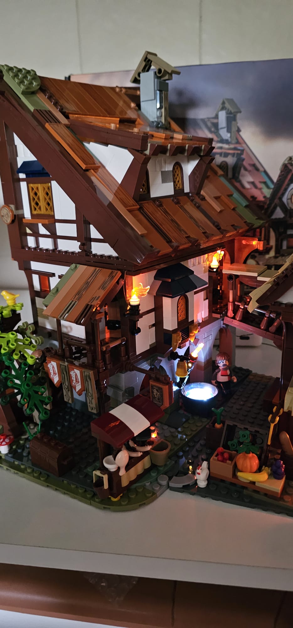 Lumibricks F9015 - Medieval Market - Mittelalterlicher Markt -USED-