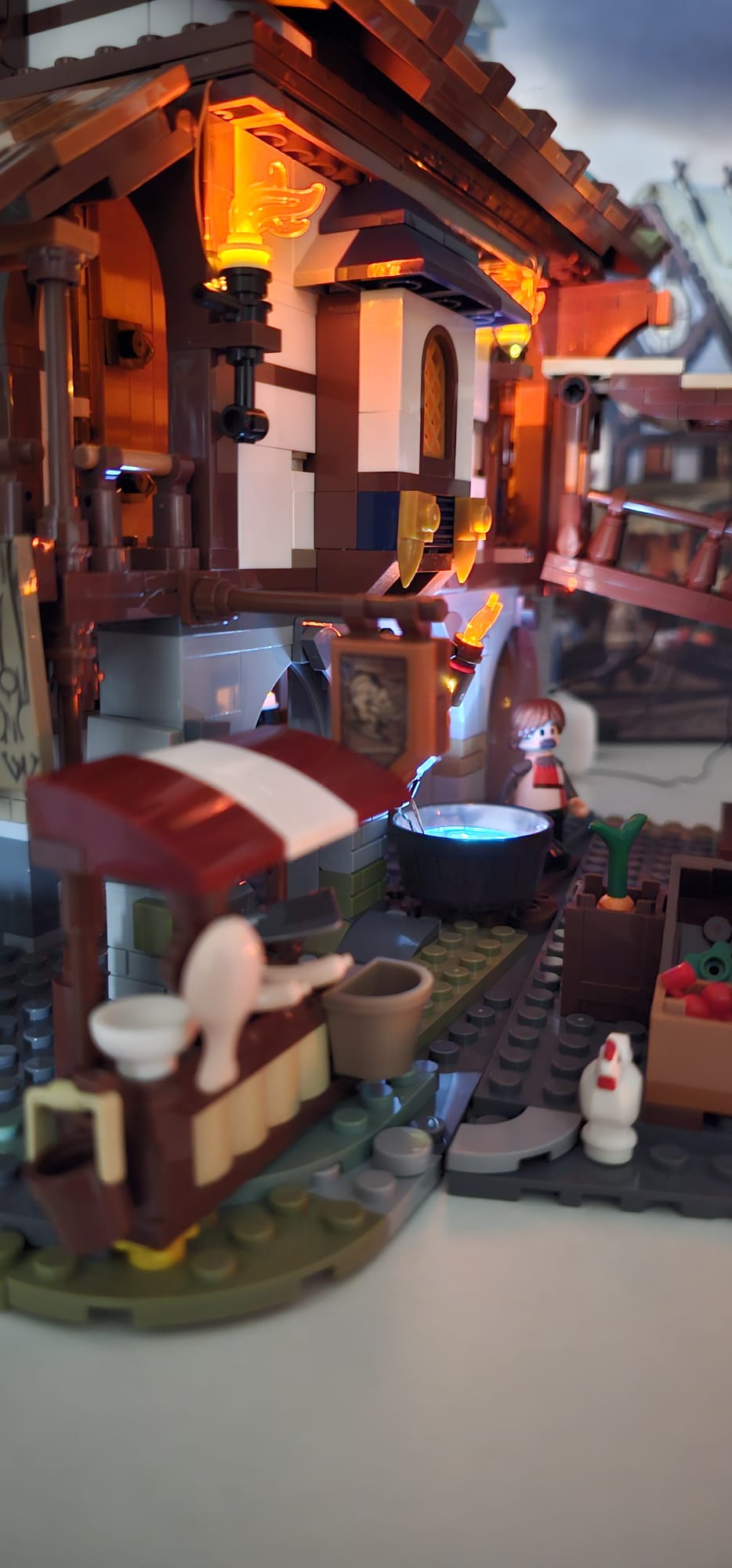 Lumibricks F9015 - Medieval Market - Mittelalterlicher Markt -USED-