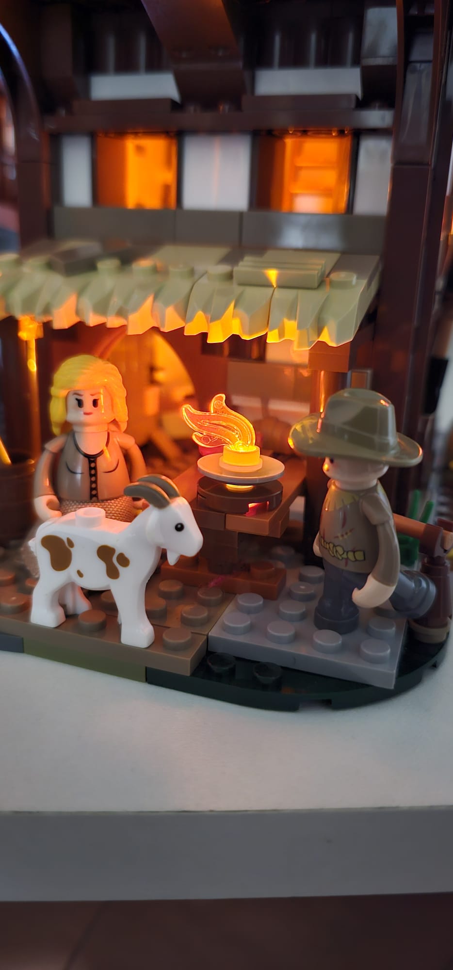 Lumibricks F9015 - Medieval Market - Mittelalterlicher Markt -USED-