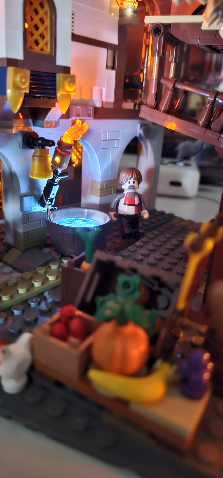 Lumibricks F9015 - Medieval Market - Mittelalterlicher Markt -USED-