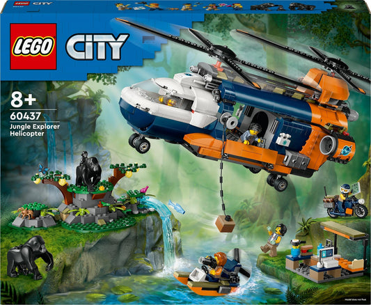 LEGO City Dschungelforscher-Hubschrauber 60437